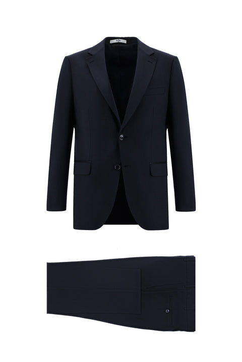 Dark Navy 6 Drop Regular Fit Standard Cut Suit