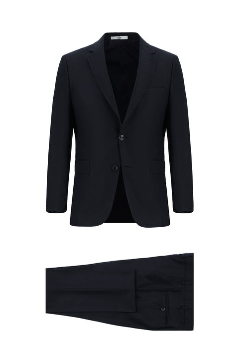 Dark Navy 6 Drop Regular Fit Standard Cut Suit