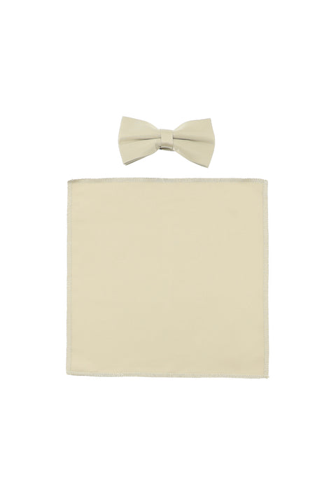Light Beige 4-Drop Relaxed Fit Shawl Collar Tuxedo & Groom Suit