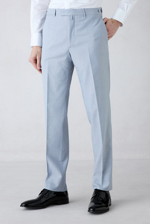 Light Blue 7 Drop Slim Fit Narrow Cut Shawl Collar Tuxedo & Groom Suit