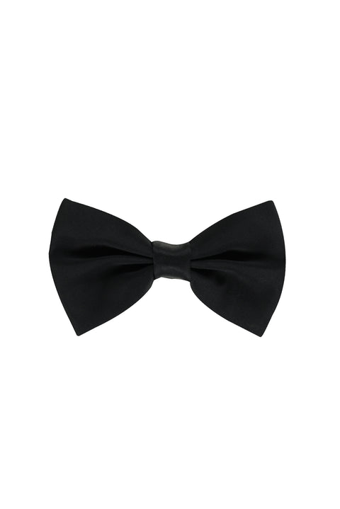 Black 4-Drop Relaxed Fit Loose Cut Shawl Collar Wool Vest Tuxedo & Groom Suit