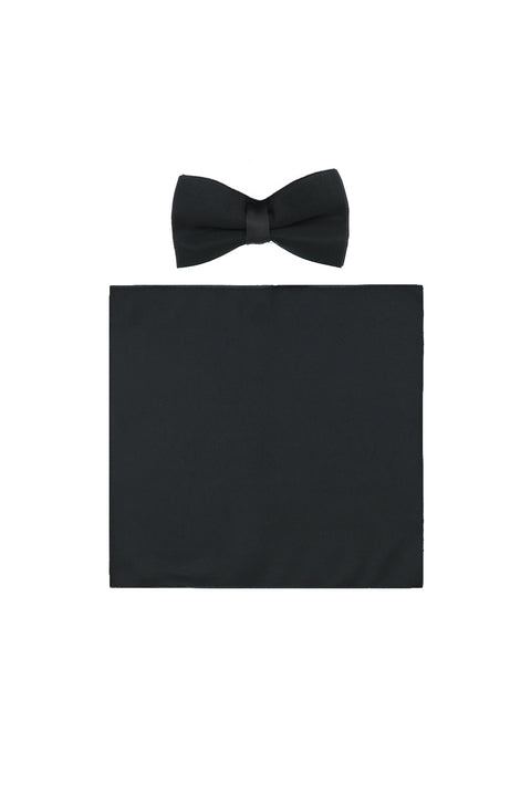 Black 6-Drop Regular Fit Standard Cut Pointed Lapel Double-Breasted Tuxedo & Groom Suit
