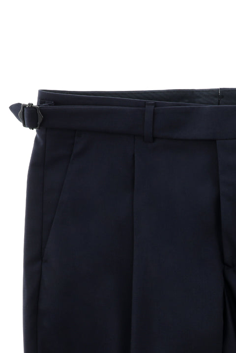 Dark Navy 6 Drop Verona Soft Oversize Fit Slightly Oversize Cut Pointed Collar Double-Breasted Tuxedo & Groom Suit