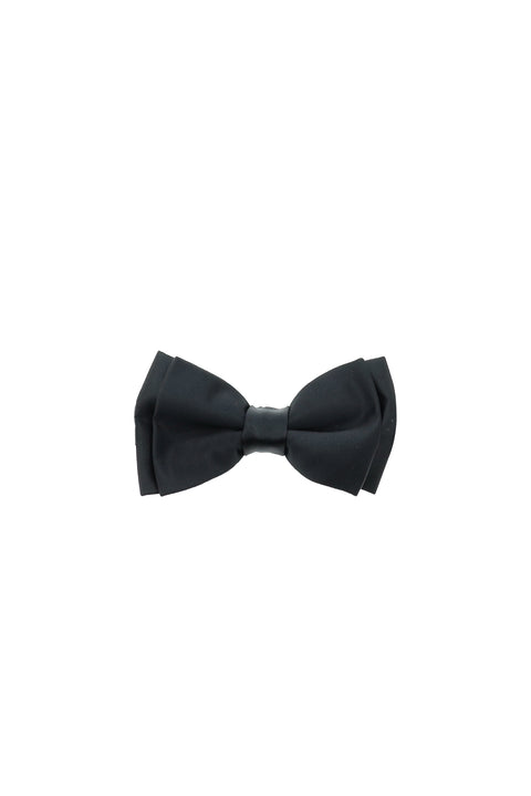 Black 6-Drop Regular Fit Standard Cut Wool-Fabric Tuxedo & Groom Suit with Pointed Collar Vest