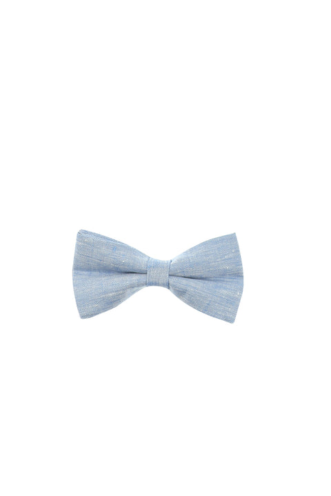 Light Blue 6 Drop Regular Fit Standard Cut Pointed Collar Linen Tuxedo & Groom Suit