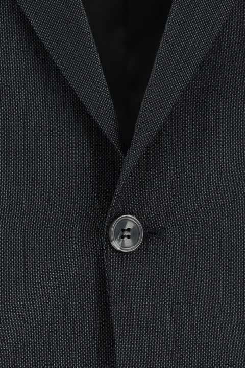 Medium Gray 6 Drop Regular Fit Standard Cut Patterned Suit