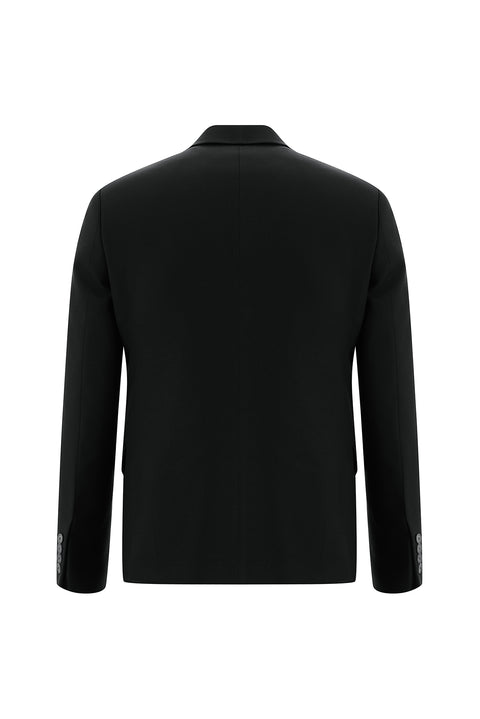 Dark Anthracite 6 Drop Regular Fit Standard Cut Patterned Suit