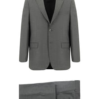 Dark Mink 7 Drop Slim Fit Patterned Suit