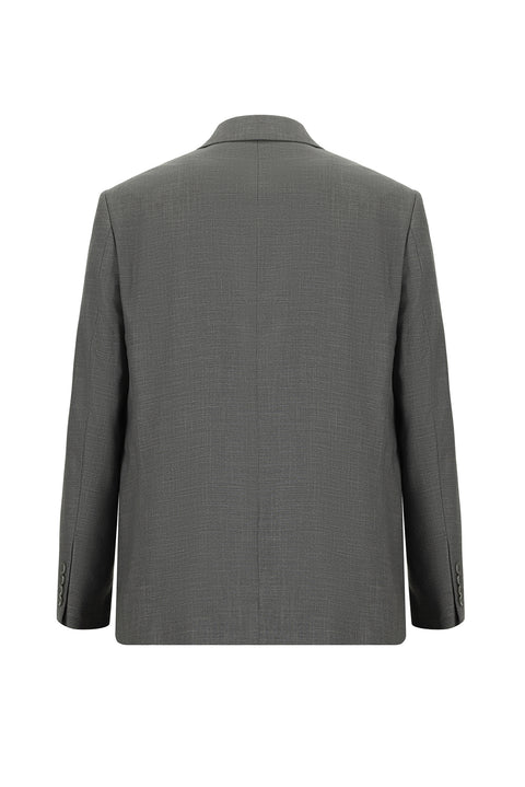Dark Mink 7 Drop Slim Fit Patterned Suit