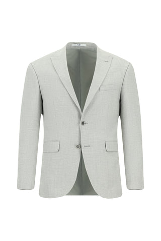  Açık Gri 7 Drop Super Slim Fit Eksra Dar Kesim Takım Elbise