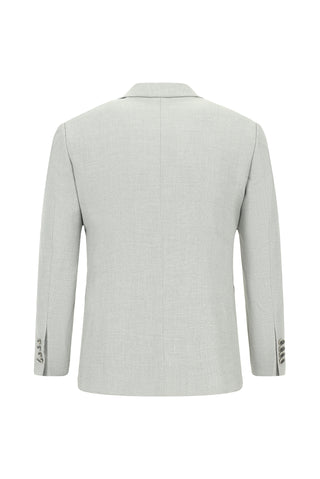  Açık Gri 7 Drop Super Slim Fit Eksra Dar Kesim Takım Elbise