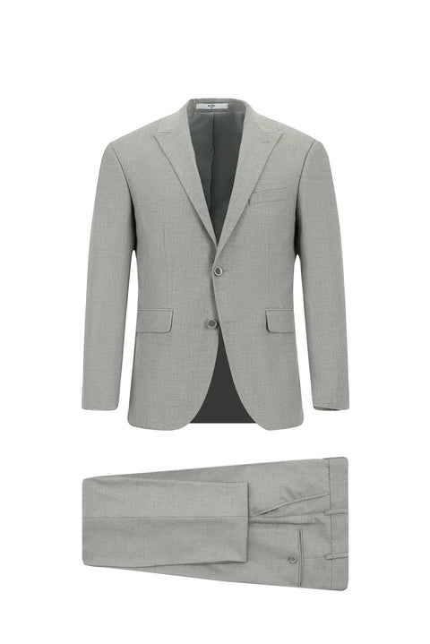 Medium Grey 7 Drop Super Slim Fit Extra Narrow Cut Suit