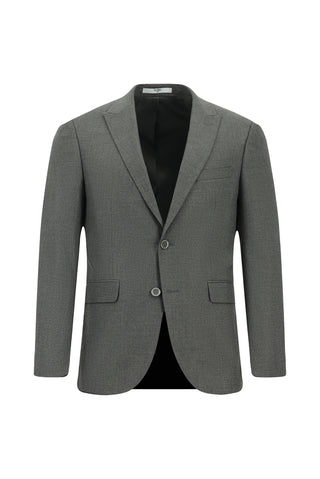  Orta Füme 7 Drop Super Slim Fit Eksra Dar Kesim Takım Elbise