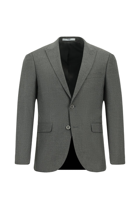 Medium Gray 7 Drop Super Slim Fit Extra Narrow Cut Suit
