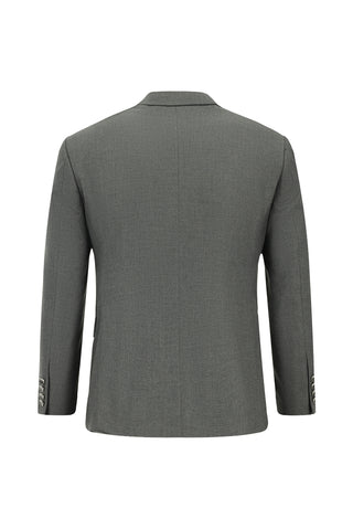  Orta Füme 7 Drop Super Slim Fit Eksra Dar Kesim Takım Elbise