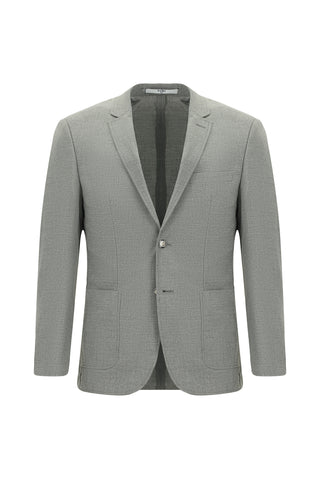 Orta Gri 7 Drop Super Slim Fit Eksra Dar Kesim Desenli Beli Lastikli İpli Spor Takım Elbise
