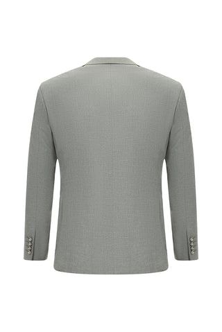  Orta Gri 7 Drop Super Slim Fit Eksra Dar Kesim Desenli Beli Lastikli İpli Spor Takım Elbise