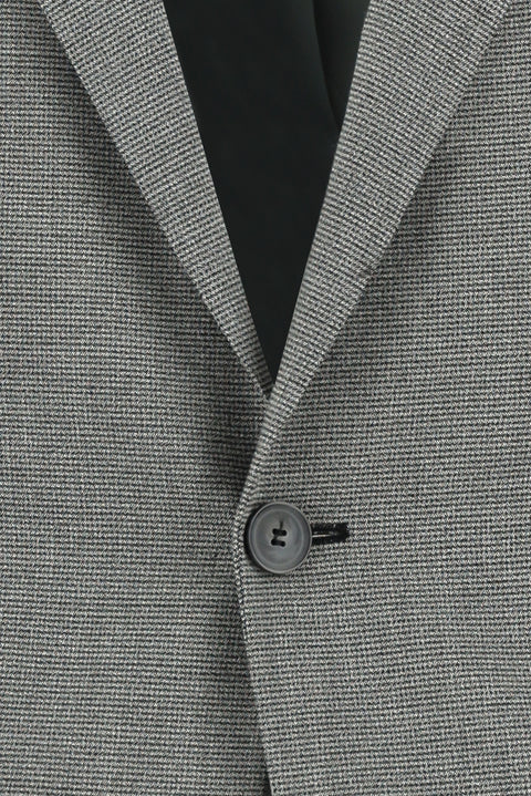 Medium Grey 7 Drop Slim Fit Patterned Suit