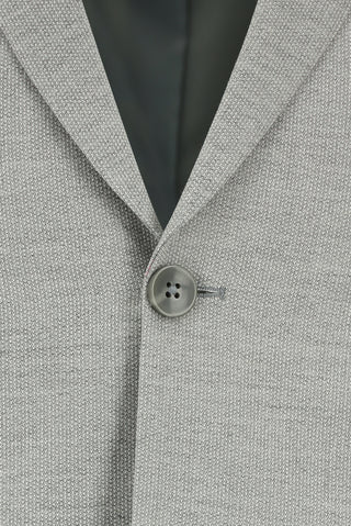  Orta Gri 7 Drop Super Slim Fit Eksra Dar Kesim Desenli Takım Elbise