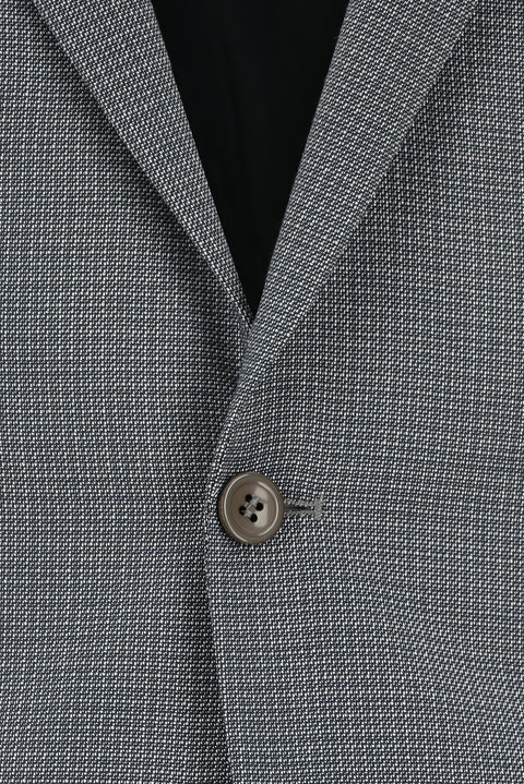 Dark Indigo 6 Drop Regular Fit Standard Cut Patterned Suit