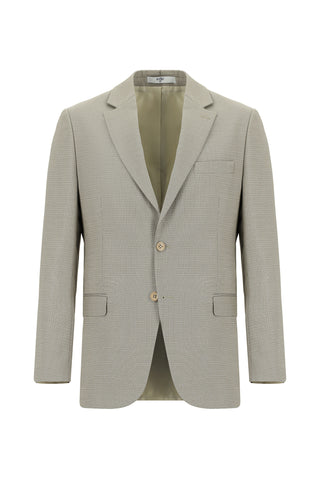  Taş 7 Drop Slim Fit Dar Kesim Desenli Takım Elbise
