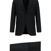 Dark Anthracite 6 Drop Regular Fit Standard Cut Patterned Suit