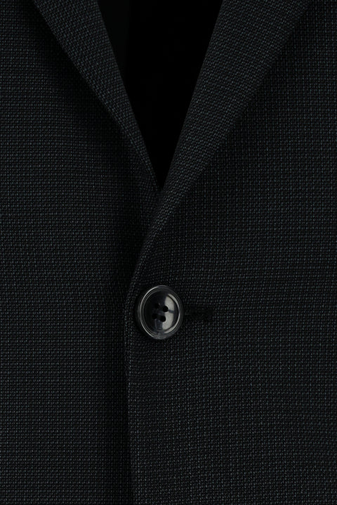 Dark Anthracite 6 Drop Regular Fit Standard Cut Patterned Suit