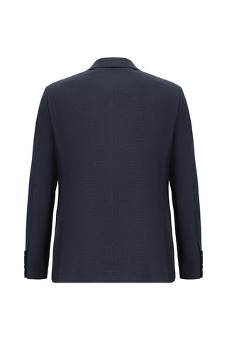  Orta Antrasit 7 Drop Slim Fit Dar Kesim Desenli Takım Elbise