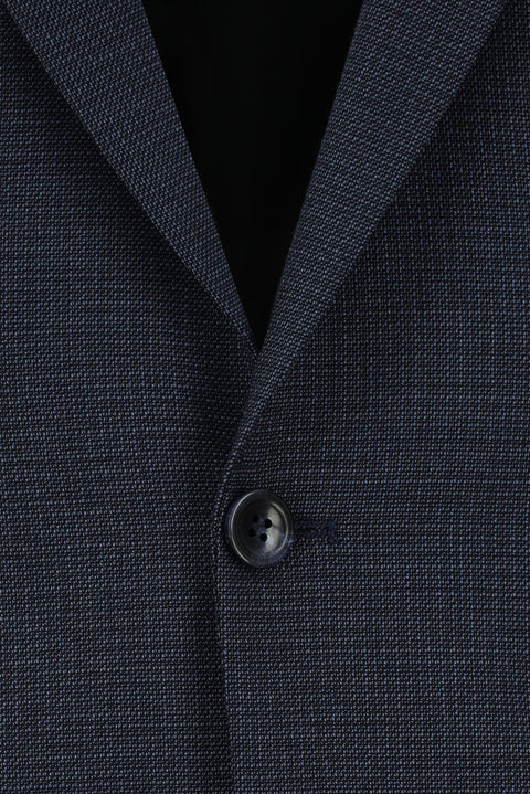 Medium Anthracite 6 Drop Regular Fit Standard Cut Patterned Suit