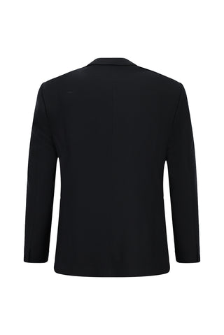  Koyu Lacivert 6 Drop Regular Fit Standart Kesim Desenli Takım Elbise