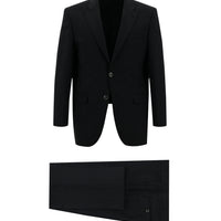 Marengo 4 Drop Relaxed Fit Wool Patterned Suit