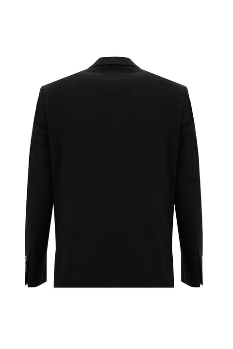 Marengo 4 Drop Relaxed Fit Wool Patterned Suit