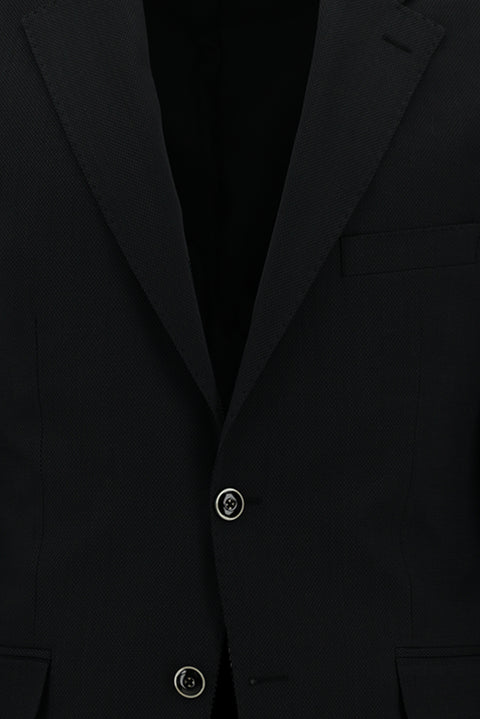 Marengo 4 Drop Relaxed Fit Wool Patterned Suit