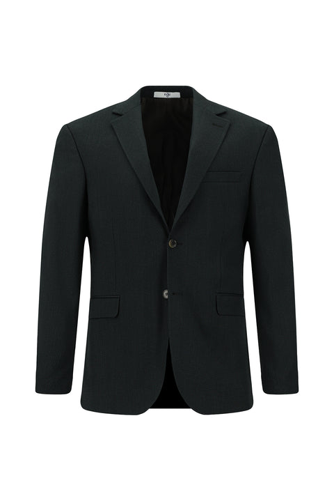 Dark Green 6 Drop Regular Fit Standard Cut Patterned Suit