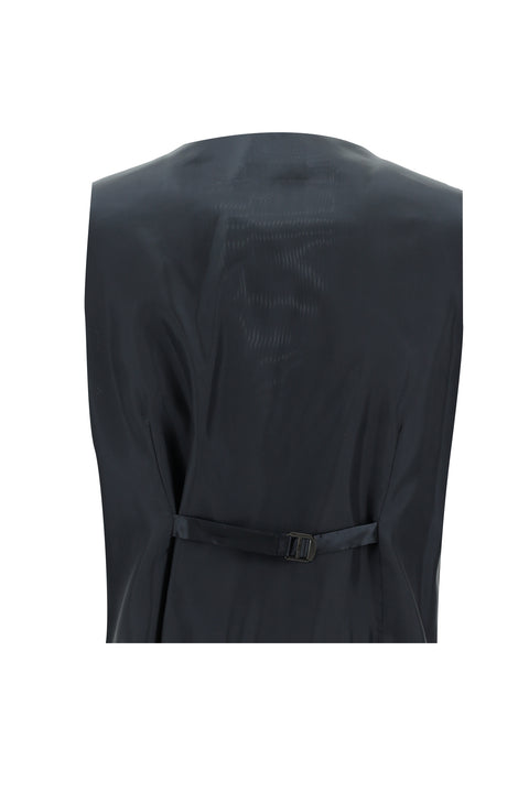 Dark Brown 7 Drop Slim Fit Narrow Cut Suit with Vest