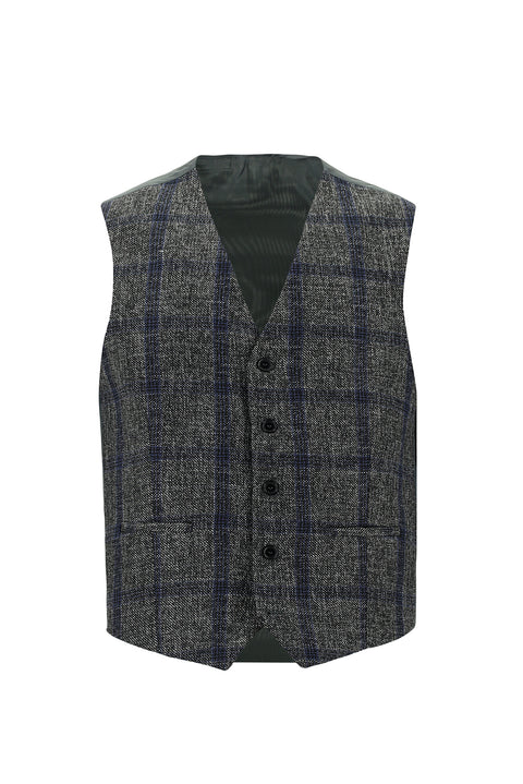 Dark Gray 7 Drop Slim Fit Narrow Cut Suit