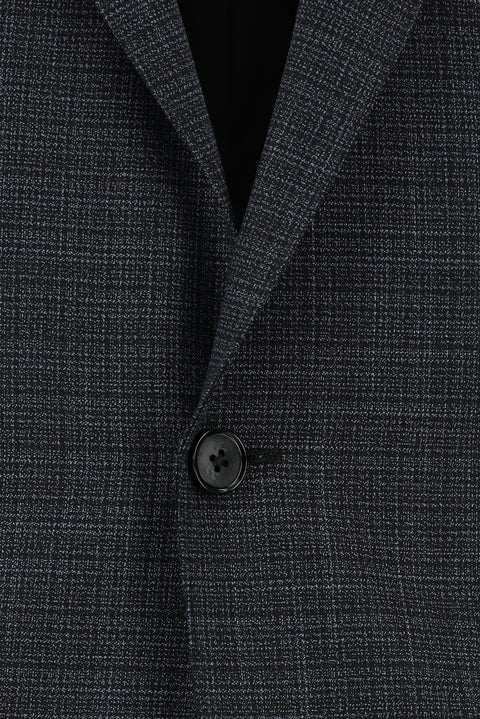 Medium Anthracite 6 Drop Regular Fit Standard Cut Plaid Suit