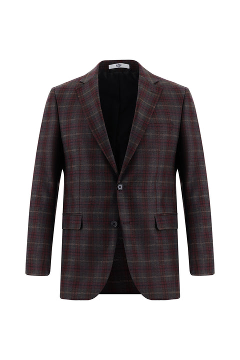 Moss Green 6 Drop Regular Fit Standard Cut Wool Combination Suit