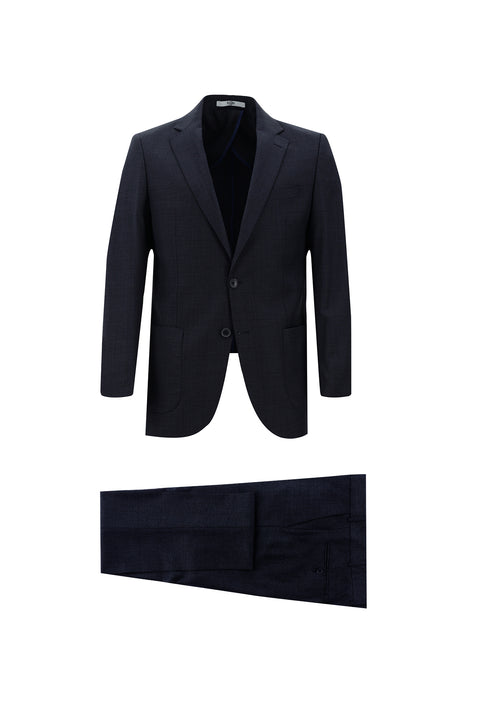 Dark Navy 6 Drop Regular Fit Standard Cut Suit
