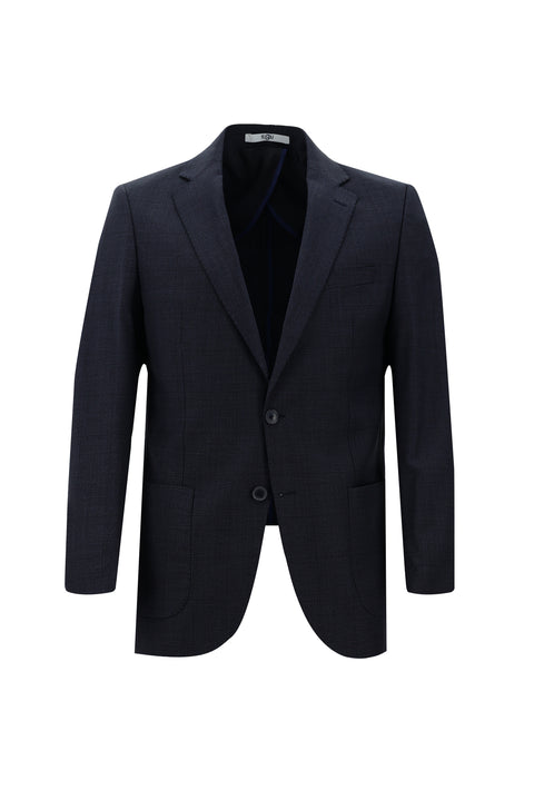 Dark Navy 6 Drop Regular Fit Standard Cut Suit