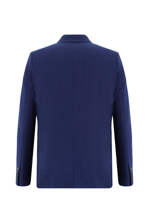 Dark Navy 6 Drop Regular Fit Standard Cut Suit with Vest