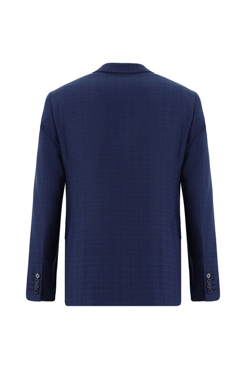 Medium Navy 7-Drop Super Slim Fit Extra Narrow Cut Suit with Vest