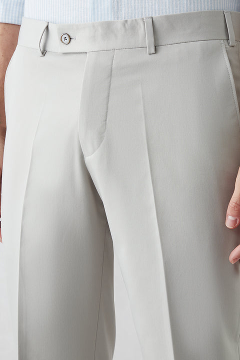 Stone 7 Drop Slim Fit Narrow Cut Classic Fabric Trousers