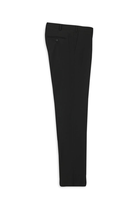 Black 7 Drop Slim Fit Classic Fabric Trousers