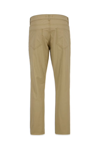  Orta Bej Relaxed Fit Rahat Kesim Likralı 5 Cep Kanvas / Chino Pantolon