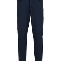 Orta Lacivert Relaxed Fit Rahat Kesim Likralı 5 Cep Kanvas / Chino Pantolon