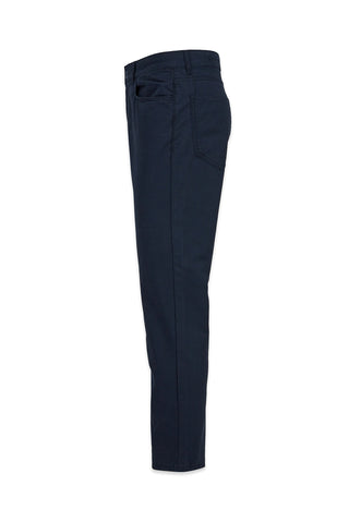  Orta Lacivert Relaxed Fit Rahat Kesim Likralı 5 Cep Kanvas / Chino Pantolon