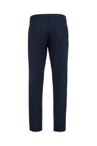 Orta Lacivert Regular Fit Standart Kesim Likralı 5 Cep Kanvas / Chino Pantolon
