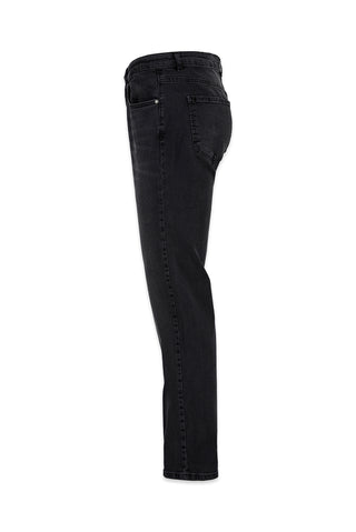  Siyah Regular Fit Standart Kesim 5 Cep Denim Pantolon