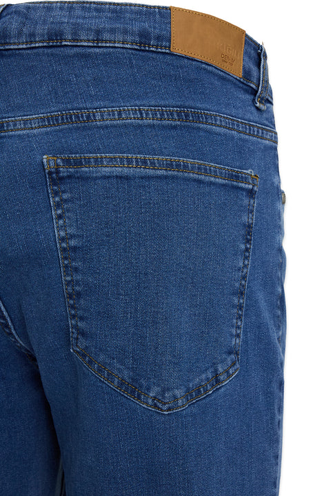 Pale Blue Regular Fit Standard Cut 5 Pocket Denim Jeans